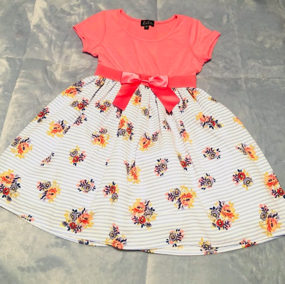 Flower Print Dress